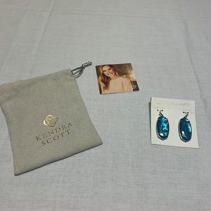 Kendra Scott NWT Elle Faceted Earrings